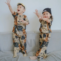 85ribu dapat 2 stel / PINVY / 1-6 tahun  / LITTLEFOOT SETELAN RAYON ANAK PENDEK PANJANG / BAJU ANAK 