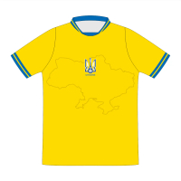 Jersey UKRAINA EURO 2024 Home Drifit Import Premium Full Printing