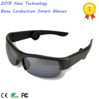 China High Quality Smart Sunglasses Earphones Smart Voice Guide Bluetooth Wireless Bone Conduction Sport Glasses