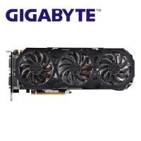 GIGABYTE GTX 960 4GB G1 Gaming Graphics Cards GPU 128Bit GTX960 G1 4GB Video Card For NVIDIA Geforce Video Card Hdmi Dvi Used