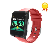 Wristwatch 1.3 Inch ECG Fitness Bracelet Heart Rate Monitoring Sports Tracker ECG PPG Sports Health Bluetooth 4.0 Smart Watch