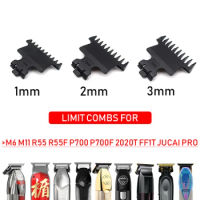 3 Pcs Professional Hair Trimmer Limit Comb Universal Guards for Madeshow M6 M11 R55 R55F P700 P700F JRL 2020T FF1T JUCAI PRO
