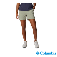 Columbia 哥倫比亞 女款- Omni Shade UPF40防潑短褲-灰綠 UAR75300GG / S22