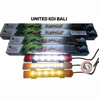Lampu celup Aquarium RECENT DAY AND NIGHT T4 N series Ukuran nyala 3 Mode Lampu Led Ukuran 100 Cm