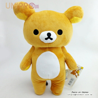 【UNIPRO】拉拉熊 Rilakkuma 正版 站姿絨毛娃娃 34cm 玩偶 禮物 懶懶熊 輕鬆熊