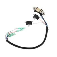 Artudatecch 61N-85543-09 Boat Charge &amp; pulser coil For Yamaha C 25Hp 30Hp 2T 69P-85541-09