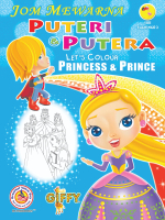 LADYBUG ACTIVITY  LET'S COLOUR PRINCESS & PRINCE  - SIRI FLAMINGO 2