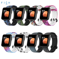 For -Xiaomi Mi Watch Lite Global Version Silicone Strap Replacement Colorful Wristband for Redmi Watch Mi Watch Lite Sma
