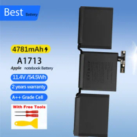A1713 Battery For Apple Macbook Pro 13'' 13 inch A1708 2016 2017 Version Year Free Tools