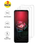for Asus ROG Phone 5 5 Pro Tempered Glass Screen Protector, 9H Hardness Screen Protector for Asus ROG Phone 5 Pro