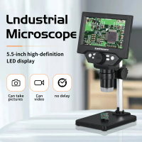 Promo Taffware Mikroskop Digital 10 MP Pembesaran 1000X 5.5 Inch LED Display - G5 Murah