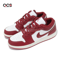Nike 休閒鞋 Air Jordan 1 Low GS 大童 女鞋 紅 白 AJ1 低筒 一代 FJ3465-160