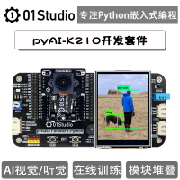 pyAI- K210開發板 AI人工智能 人臉識別 機器視覺 Python深度學習