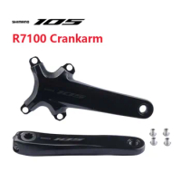 SHIMANO 105 R7100 Crankarm Bicycle Crank 12s For Road Bike A Pair/Right Side 165mm/170mm/172.5mm/175mm Original Shimano Part