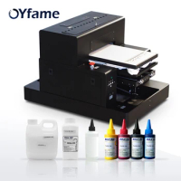 OYfame A3 Flatbed Printer A3 DTG Printer Multifunction t shirt printer for t-shirt A3 DTG Printing Machine With Textile Ink 2021