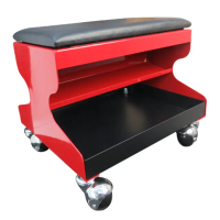 【LOGIS】鐵製兩用收納椅/工作椅/工具箱