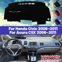 Berkualiti Tinggi Untuk Honda Civic Acura CSX 2006 2007 2008 2009 2010 2011 Penutup Papan Pemuka Ker