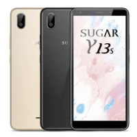 【SUGAR 糖果手機】Y13s 6吋超四大可換電池孝親智慧型手機(送專用皮套+彩色鉛色)