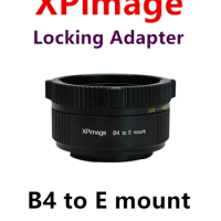 SONY B4 Lens to Sony FE mount camera adapter ring For FUJI B4-E mount A7R5 A7R4 A7R3 A7M3 A7M4 A7C. XPimage locking ada
