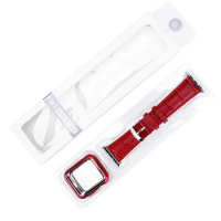 2 In 1 Paper Packaging Box For Apple Watch 1 2 3 4 40mm 44mm 42mm Screen Protector Watch Case Watch Band Retail Package Boxes