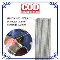 Kawat Las Alumunium Besi Elektroda Ecer 1pcs Satuan Buah Suhu Rendah