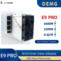 New Antminer E9 Pro 3680MH/s from Bitmain mining EtHash algorithm with hashrate 3.68Gh/s E9pro Include Power Supply
