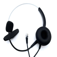 Yealink T21專用 IP電機 降噪麥克風 單耳電話耳機麥克風 RJ9水晶頭 headphoe