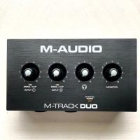 【M-AUDIO】M-Track Duo 錄音介面 audio interface(保固一年總代理公司貨)