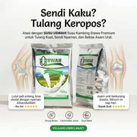 Susu Kambing Etawa Bubuk 1Kg Uswah + Daun Kelor