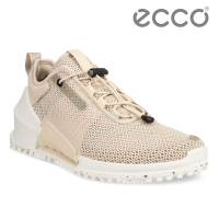 ECCO BIOM 2.0 W 健步透氣織物極速戶外運動鞋 女鞋 砂礫色/石灰色