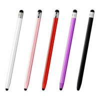 Stylus Pen Touch Screens 2 in 1 Rubber Tips Capacitive Stylus Pencil Touch Screen Pen Active Pen for iOS Android