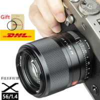 Viltrox 56mm f1.4 STM Autofocus lens for Fuji X-mount Mirrorless cameras X-Pro3 X-T2 X-T3 X-T4 X-T20 XT-30