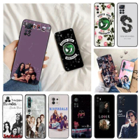 Soft Phone Cases For Redmi Note 9T 9S 10 Lite 10S 11S 11 Pro 10C 10A 9A 9C 9i Riverdale South Side Serpents Black Matte Cover