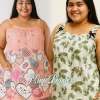 Daster Singlet Jumbo | Baju Tidur Jumbo | Daster LD 135 Pendek Wanita