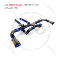 HMD Titanium Exhaust System Performance Catback for Aston Martin Vantage V8 4.0T Muffler Without Valve