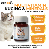 KPSPro Multivitamin Cat Booster Fat Vitamin Fur Supplement Healthy Uphavit Gain Weight Cat 60mL