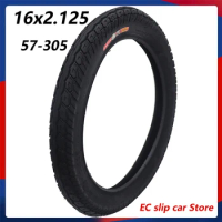 16x2.125 Tire for Electric Bicycle Motorcycle E-bike 16 Inch CST Inner Outer Tube 57-305 Explosion Proof Wear Resistant Tyre