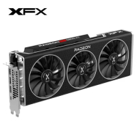 XFX Radeon RX 6800XT 16GB GDDR6 Support AMD RDNA2 DirectX 12 Computer Graphics（Used）
