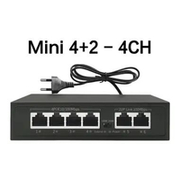 XIHANCAM Network Switch Hub 8 Port POE Switch Desktop Ethernet Splitter Hub Switch POE CCTV RJ45 Min