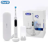 Original Oral B iO Electric Toothbrush Smart 3D Deep Clean 7 Modes with Pressure Sensor Brushes Micro-vibration Adults Gum Care