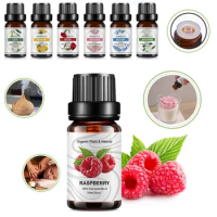10ML Fragrance Oil Plant Making DIY 33 Flavor Aromatherapy Plaster Candle Soap Fragrance Oil for SPA Diffuser Sleep Humidifier