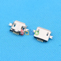 10pcs 5pin Female Micro USB Connector, SMD 2 Fixed feet, Widely used in tablet, phones and PDA (A-11)