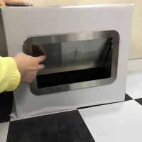 【免運/可開票】商用垃圾桶 環衛垃圾桶 戶外垃圾桶 大型垃圾桶 分類垃圾桶 家用嵌入式垃圾桶內推蓋櫥柜隱藏式不銹鋼側開口翻蓋衛生間鑲嵌蓋