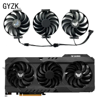 New For ASUS TUF RX6700XT 6800 6800XT 6900XT 6950XT GAMING OC Graphics Card Replacement Fan