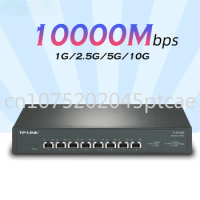 Tl-st1008 10gbe Switch 2.5G Gigabit Switch 10gb Switch 10000mbps 5g 8*10gbps Home NAS Core Main