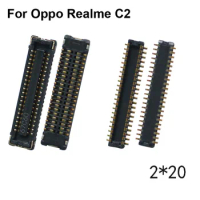 2pcs For OPPO REALME C2 LCD display screen FPC connector For OPPO REALME C 2 logic on motherboard mainboard REALMEC2