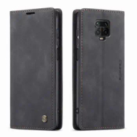 2024 Leather Case For Xiaomi Redmi Note 9 Pro MAX Luxury Magnetic Flip Wallet Silicone Bumper Phone Cover On Xiomi Redmi Note 9S