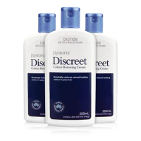 1 Pcs Restoria Discreet Colour Restoring Cream Lotion Hair Care 250ml Reduce Grey Hair Restoring Milk Hair Care