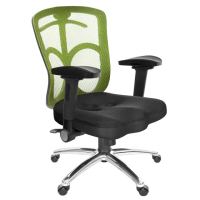 【GXG 吉加吉】短背美臀 電腦椅 鋁腳/4D弧面摺疊扶手(TW-115 LU1D)