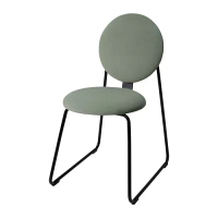 MÅNHULT 餐椅, 黑色/hakebo 灰綠色